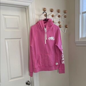Roots - Classic Cozy Athletic Hoodie - Pink - M